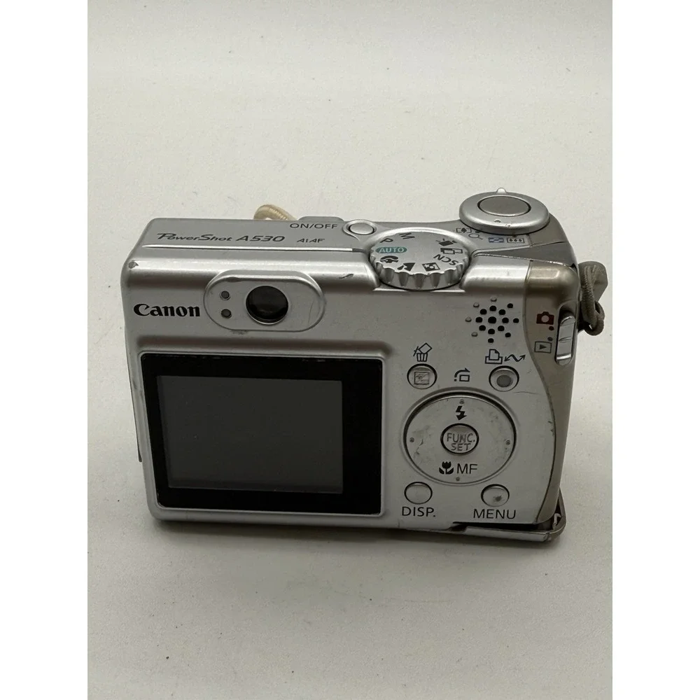 Canon PowerShot A530 5.0MP Compact Digital Camera For Parts or Repair Ships Fast